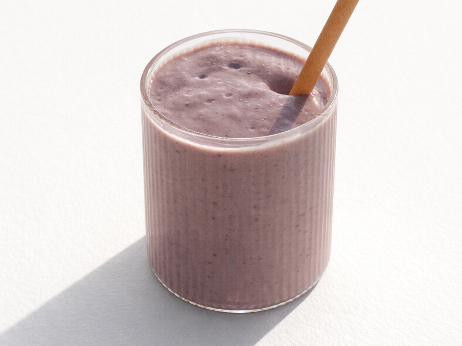 Протеиновый клубничный коктейль