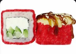 Запеченный сырный с крабом