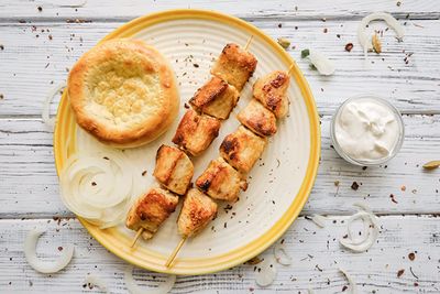 Куриные шашлычки