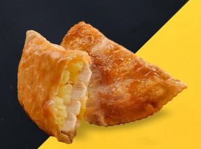 Чебурек с курицей и картофелем