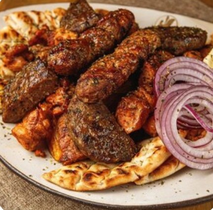 Псита схарас - мясное ассорти