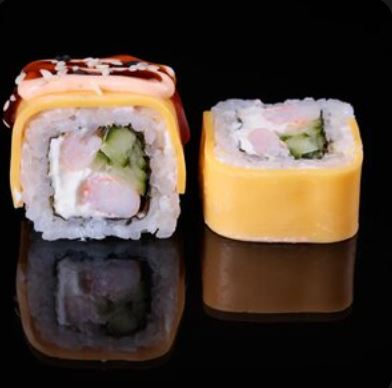 Радуга с креветкой