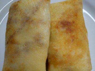 Блинчики с творогом