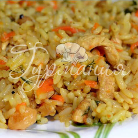 Плов с курицей