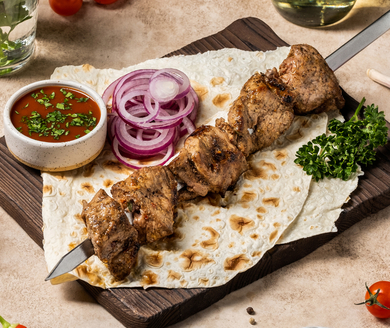 Шашлык из свиной шейки