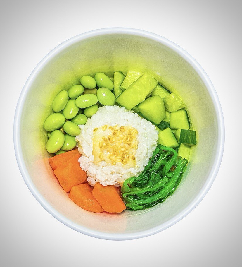 Поке с лососем