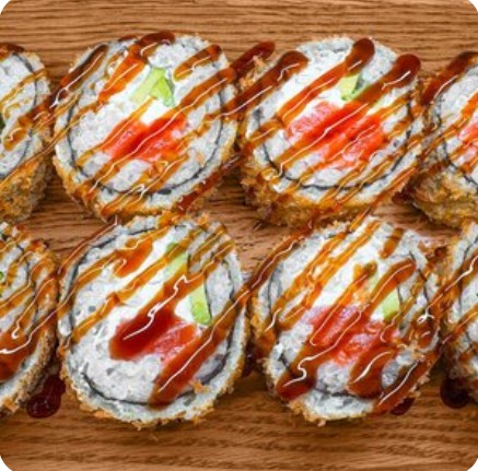 Сяке темпура