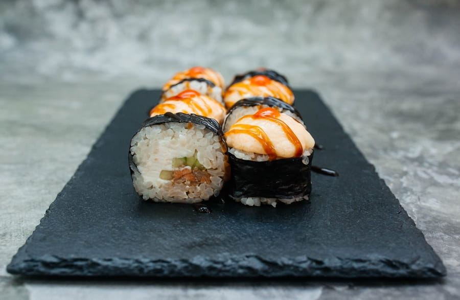 Запеченный лосось