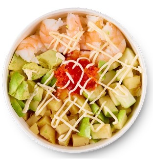 Поке с креветкой