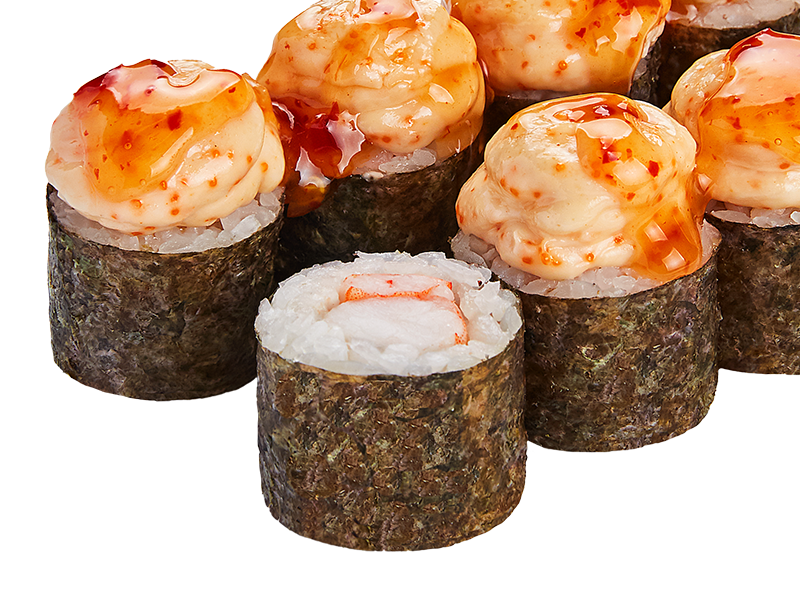 Запеченный Маки с креветкой