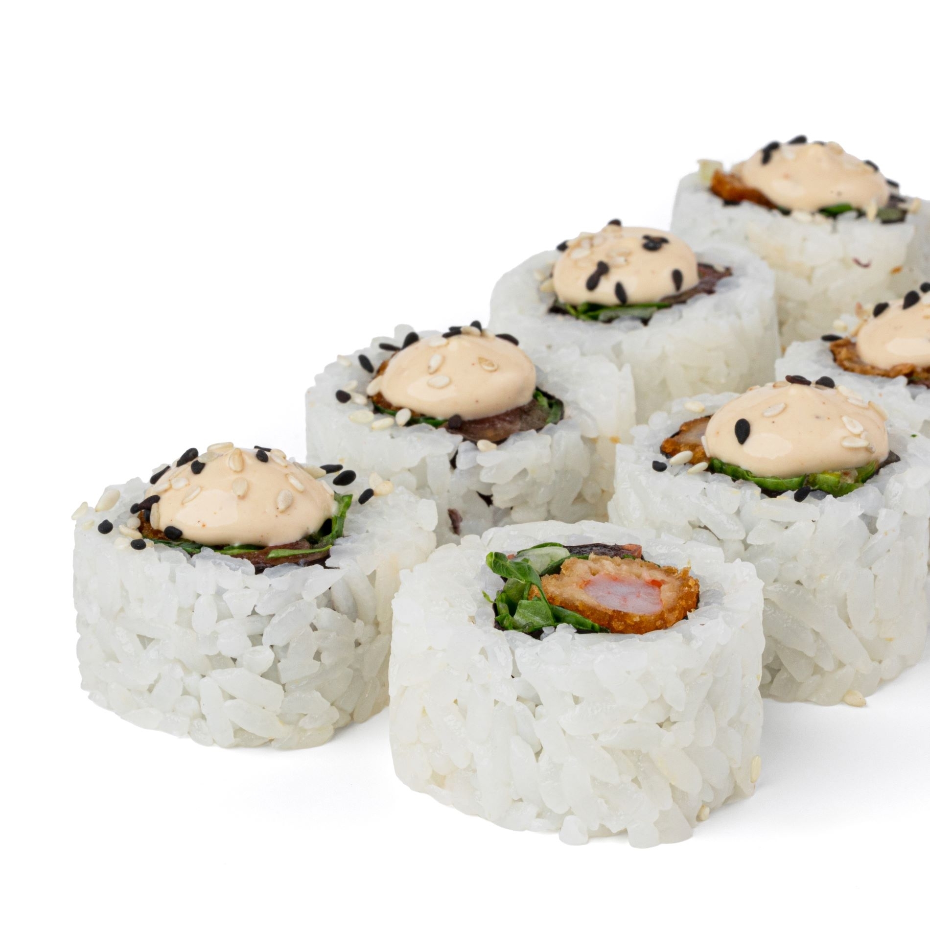 Цезарь ролл с креветкой