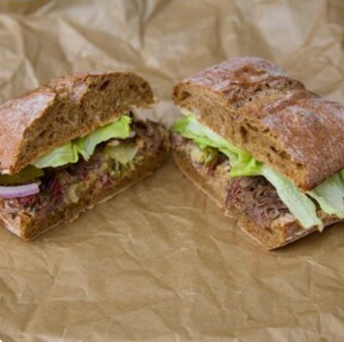 Панини с рваной говядиной