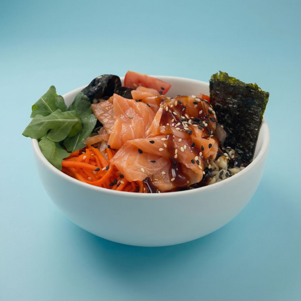 Поке с Лососем