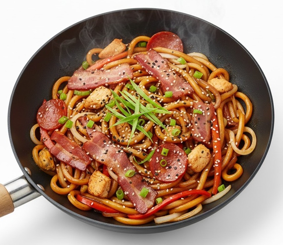 УДОН С КОПЧЕННОСТЯМИ