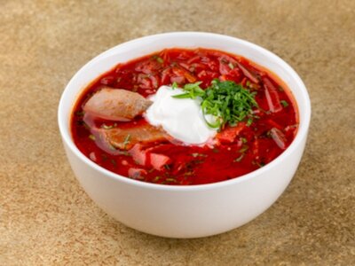 Борщ Кубанский с курицей