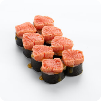 Опаленный лосось