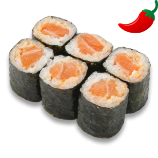 Ролл Спайс сяке маки