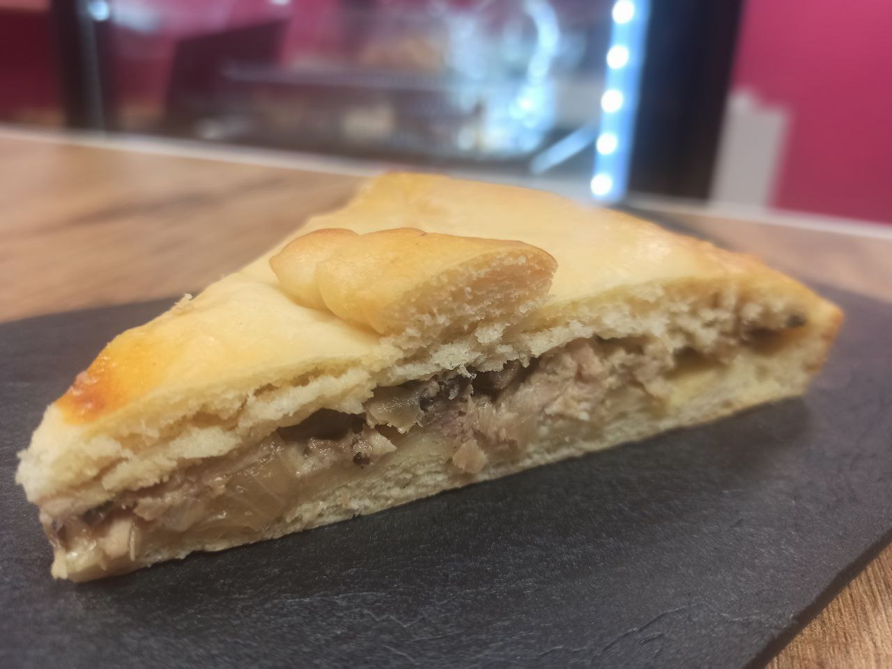 Пирог с курицей и грибами, 500 гр