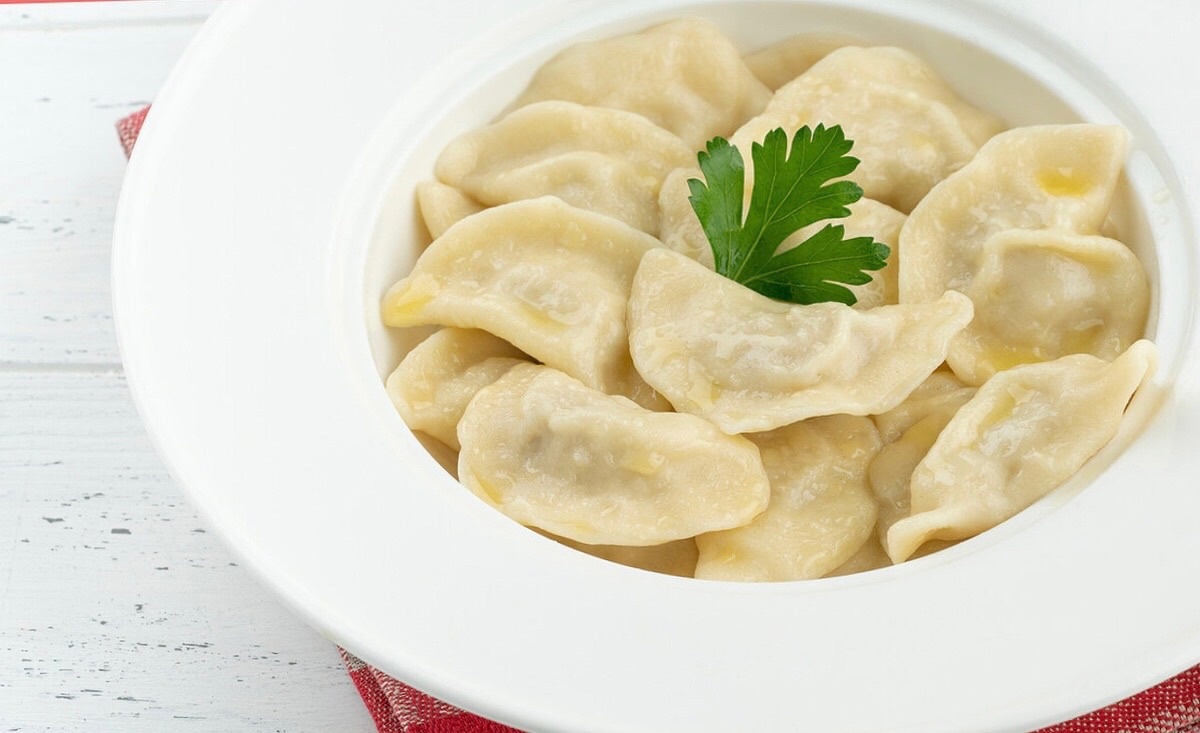 Пельмени с индейкой отварные