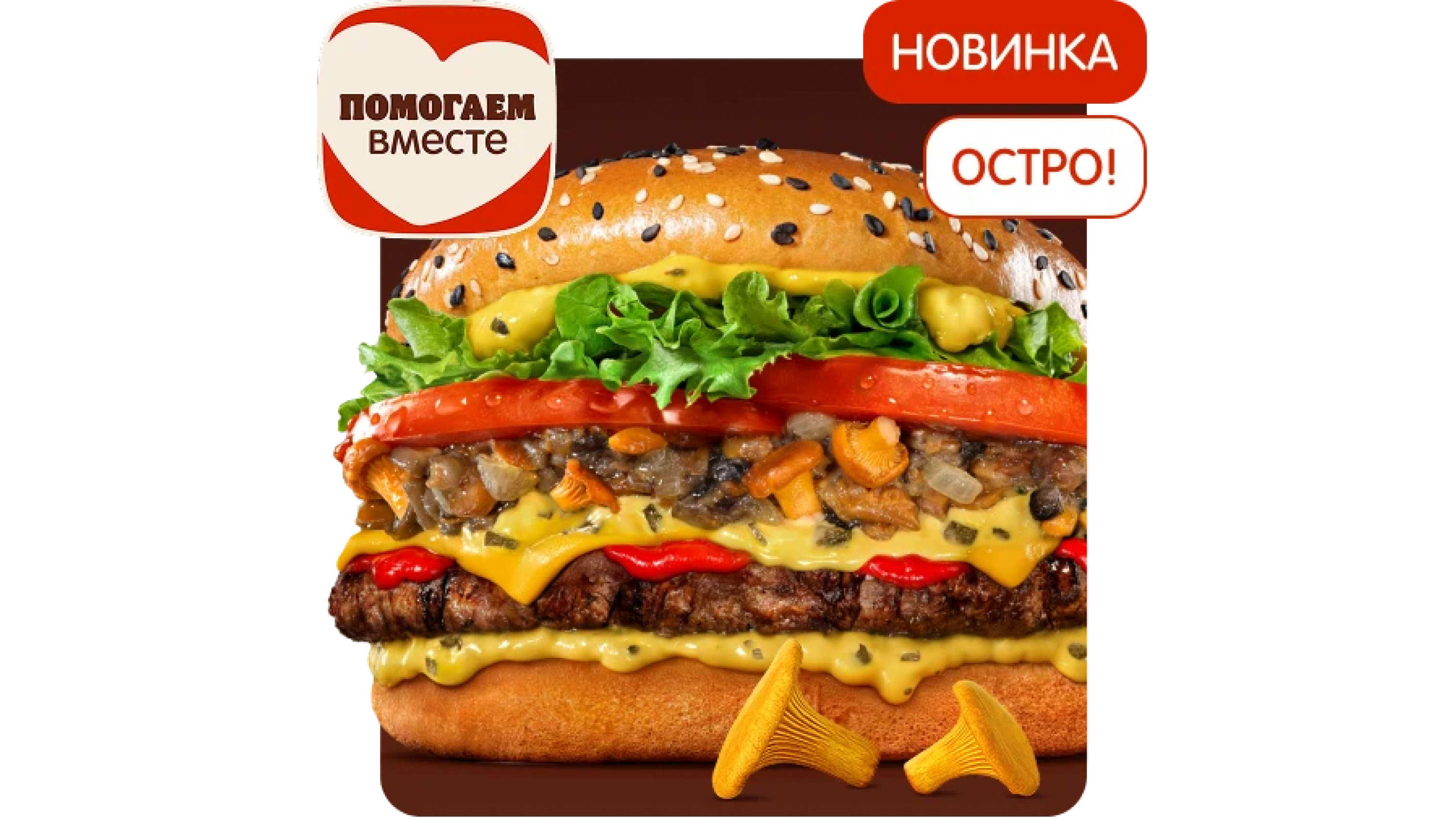 Острый Ангус с Лисичками