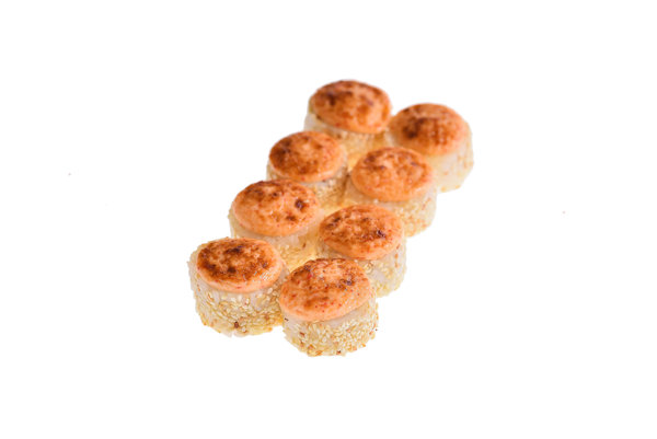 Запеченный ролл(обычный) с креветкой