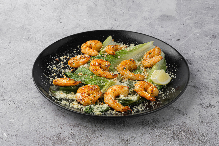 Креветки в азиатском соусе BBQ