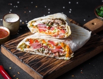 Мини со свининой
