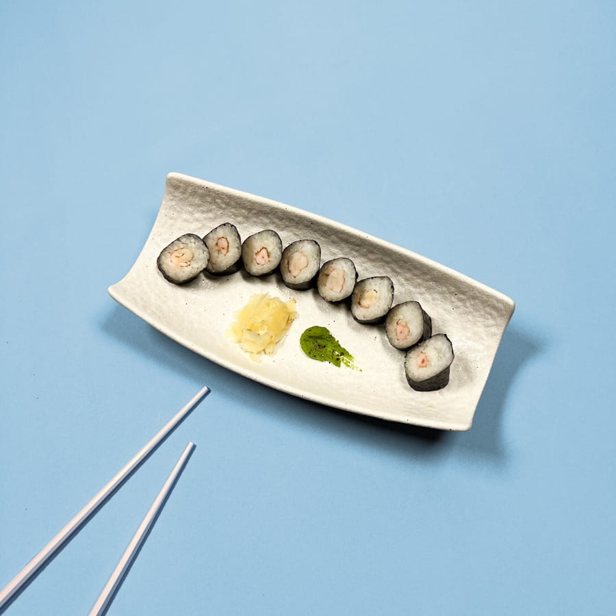 Маки с креветкой