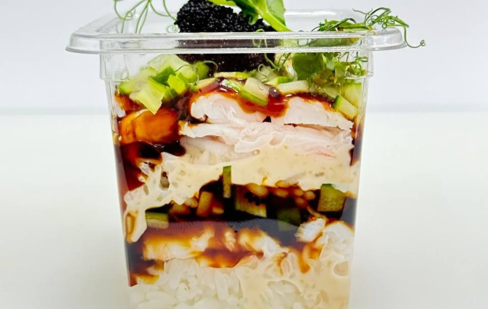 Трайфл с креветкой