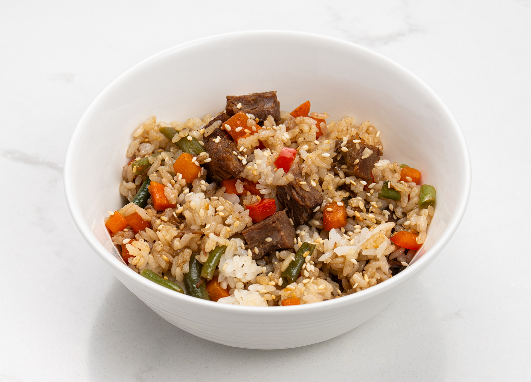 Рис с говядиной