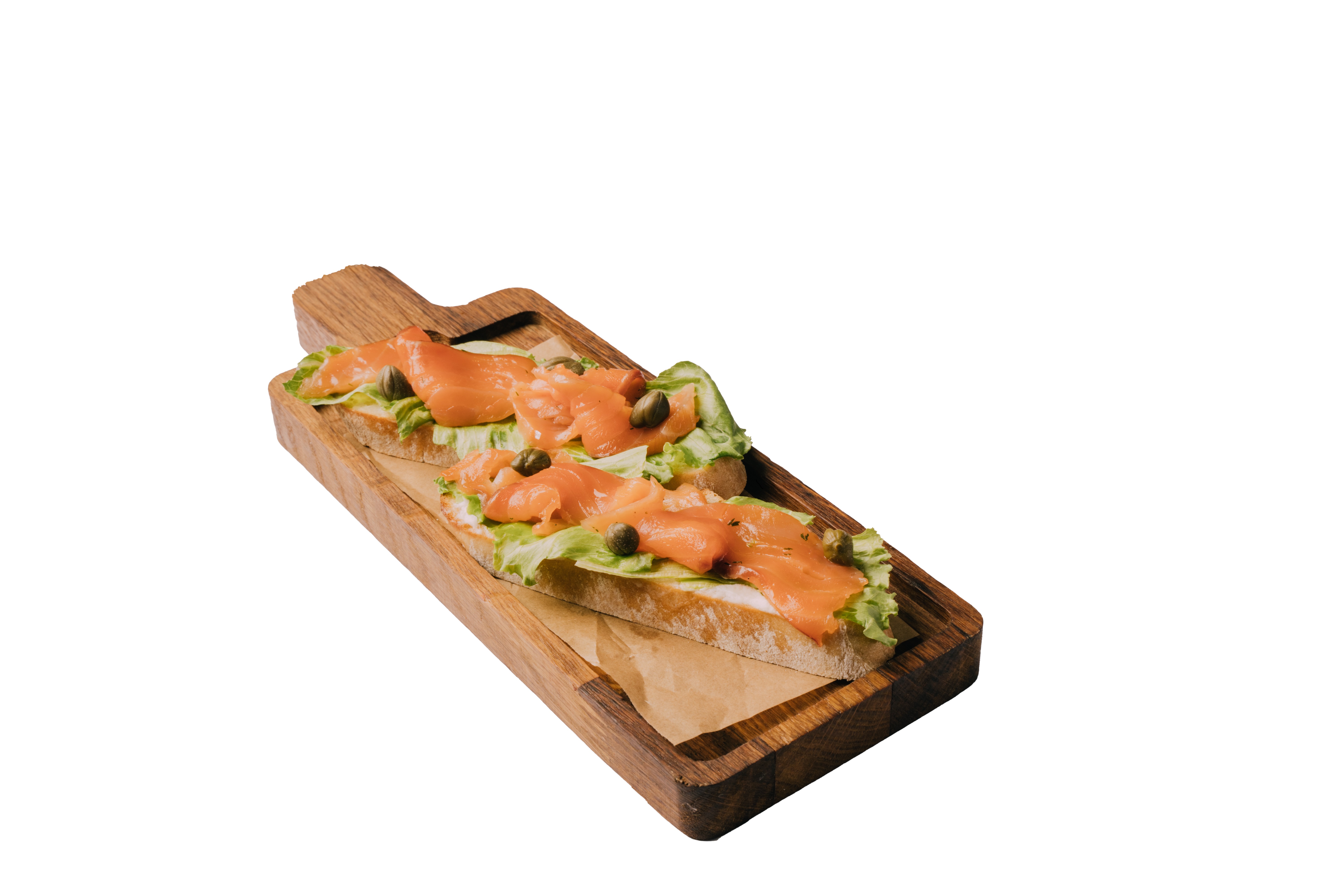 Бутерброды с лососем