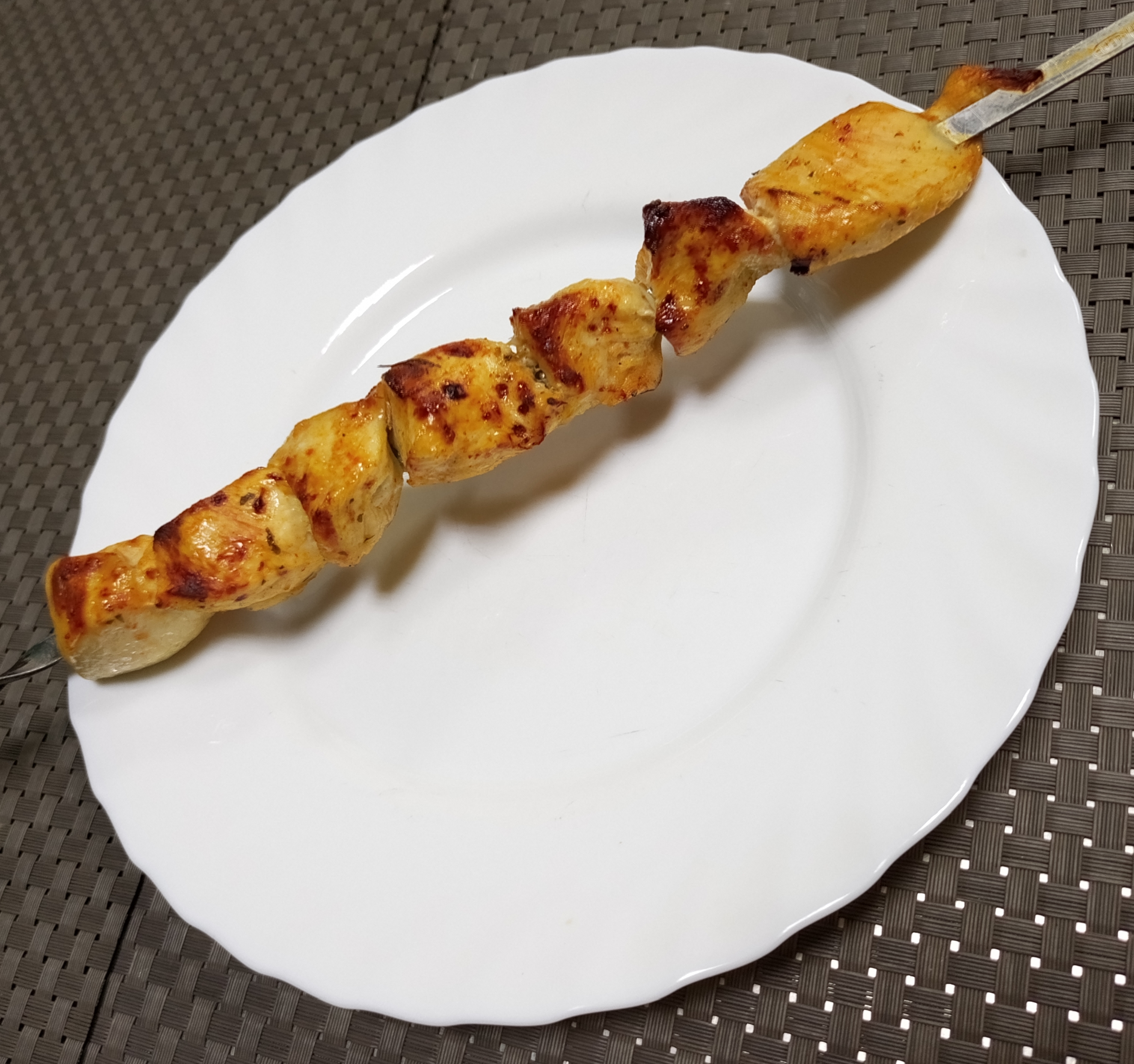 Шашлык из куриного филе