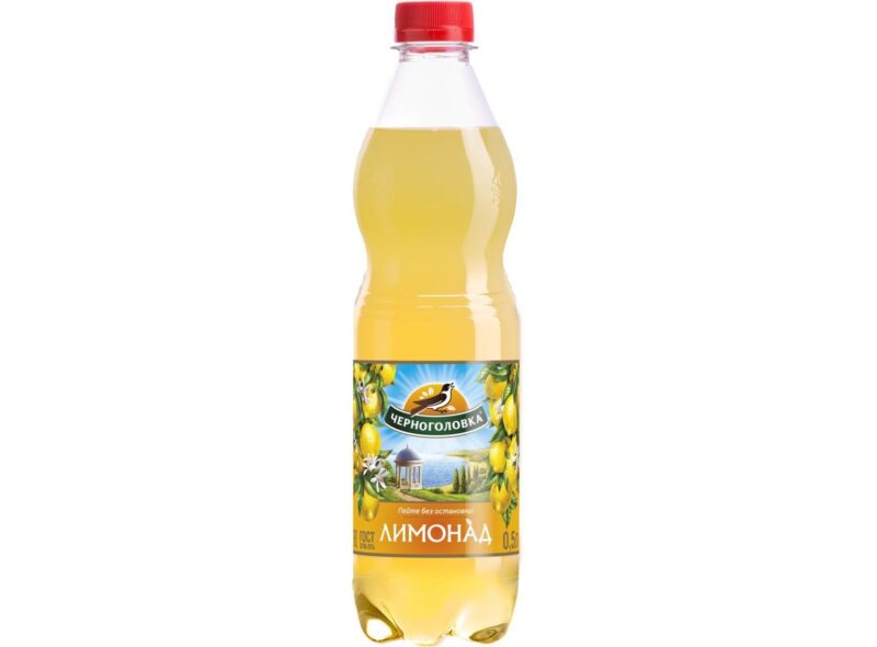 Лимонад черноголовка 0,5 л.