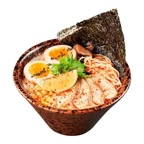 Рамен том ям с курицей