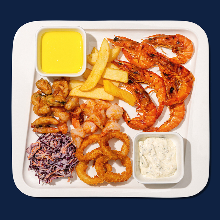 Плато морепродуктов фри