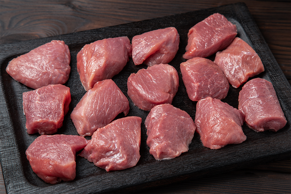 Мякоть теленка маринованная