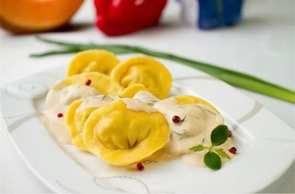 Пельмени с курицей