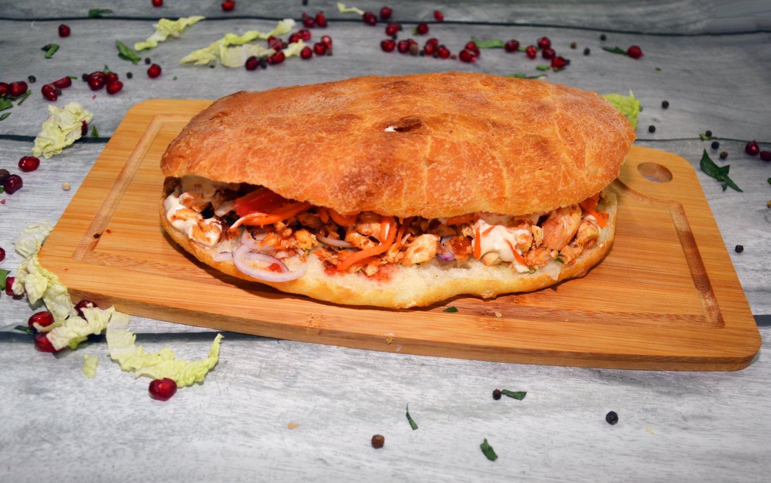 Донар с курицей