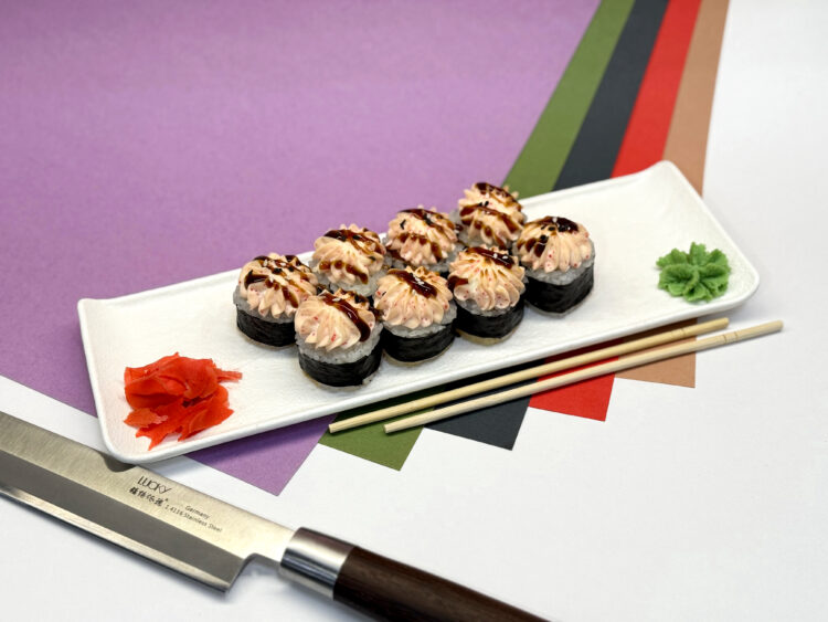 Запеченный с крабом