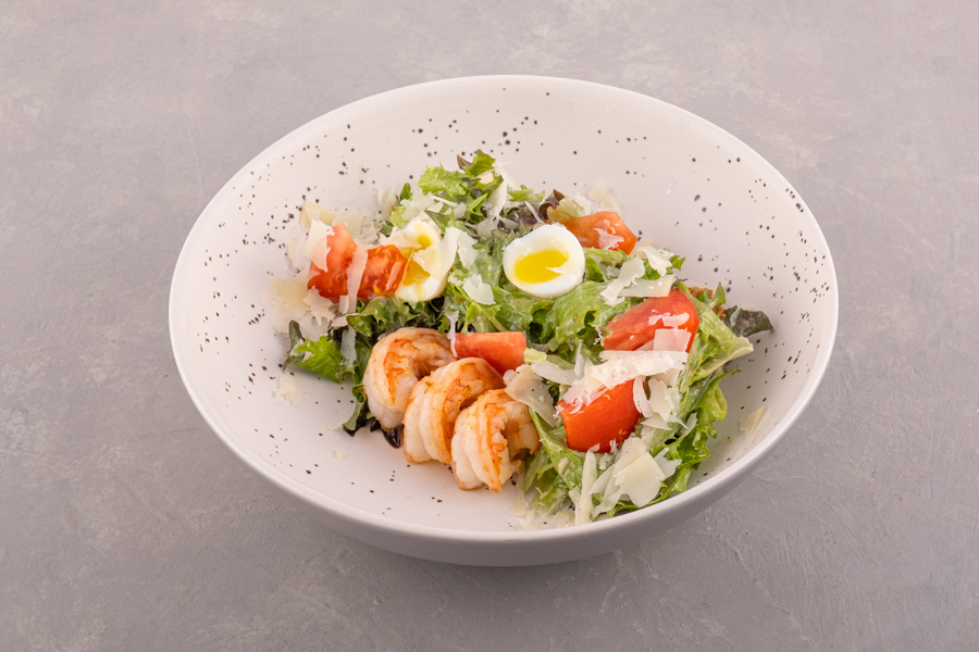 Цезарь с креветками