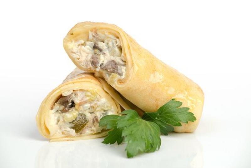 Блины Жульен