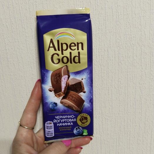Шоколад Alpen Gold