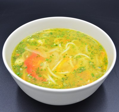 Суп лапша с курочкой