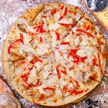 Пицца с курицей и ананасами 41 см.