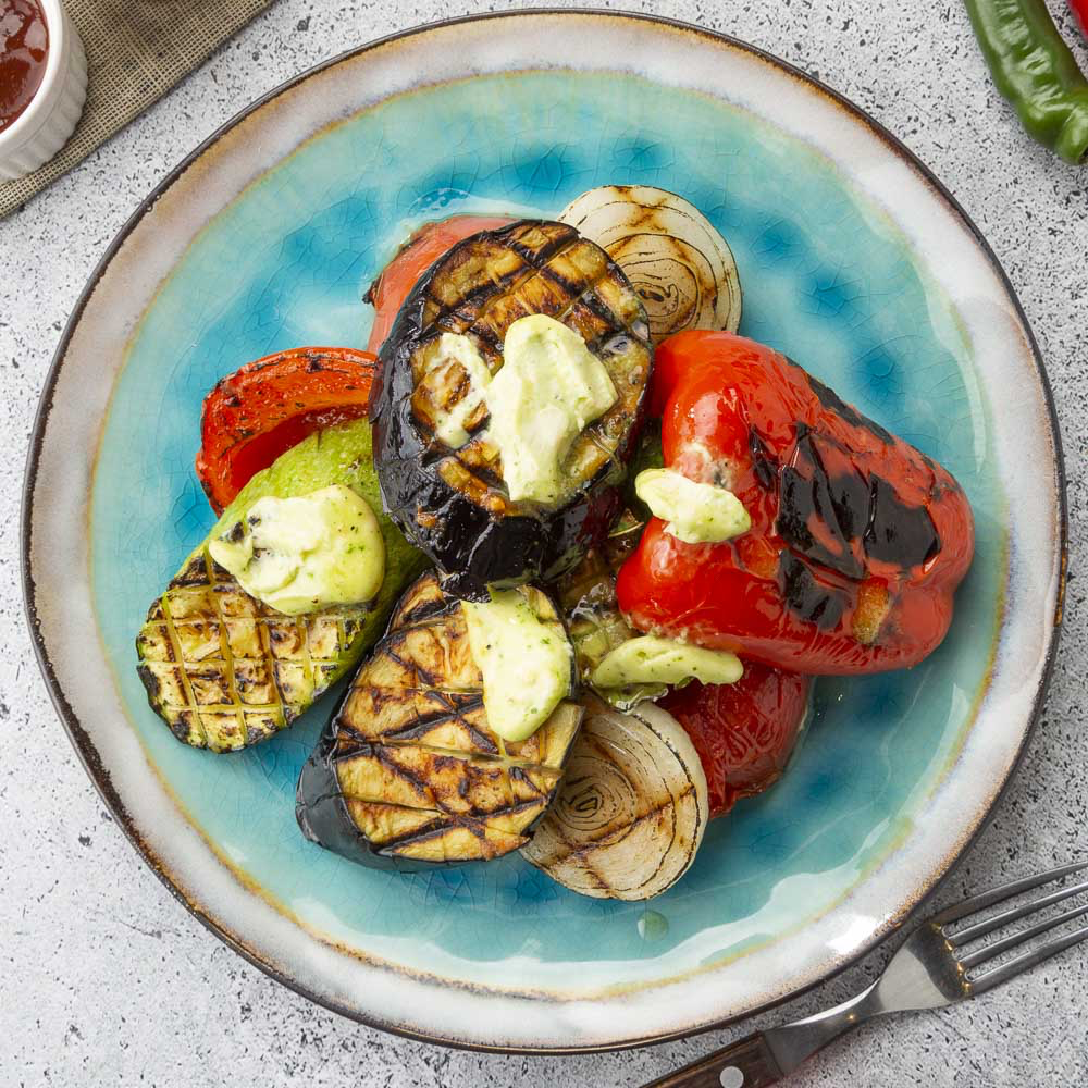 Микс из овощей на гриле