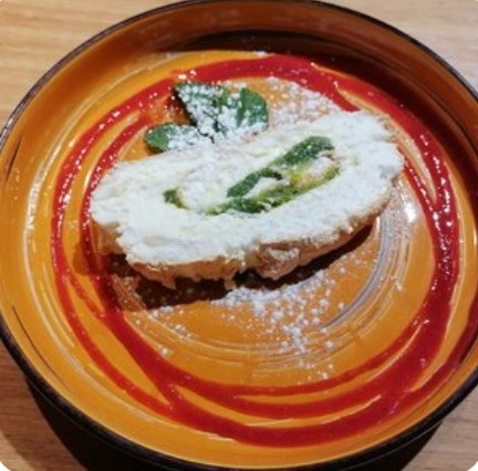 Меренговый рулет