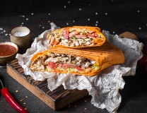 Сырная мини со свининой