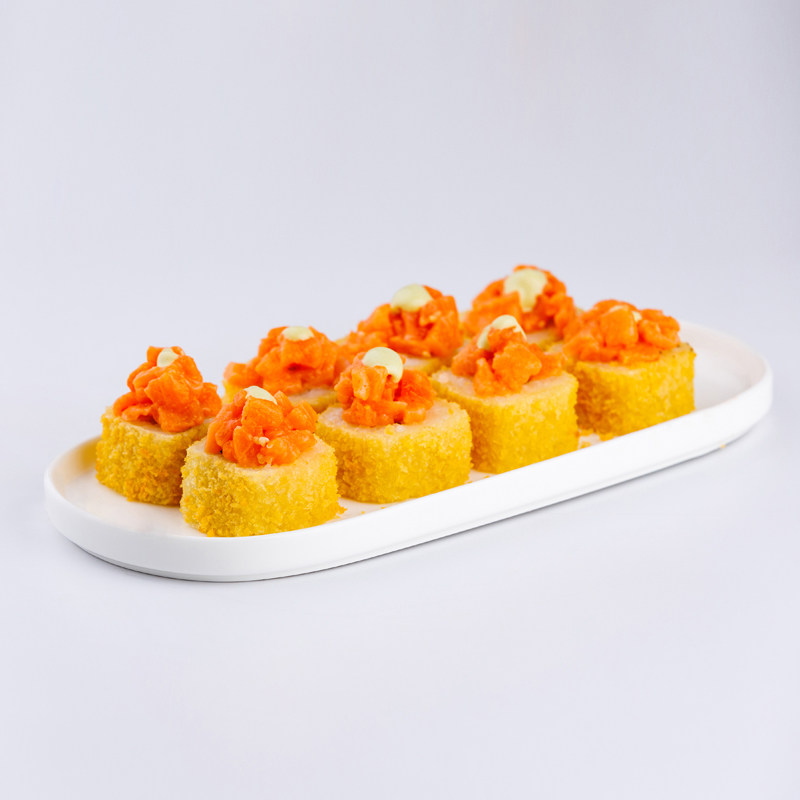 Темпурный Лосось тартар