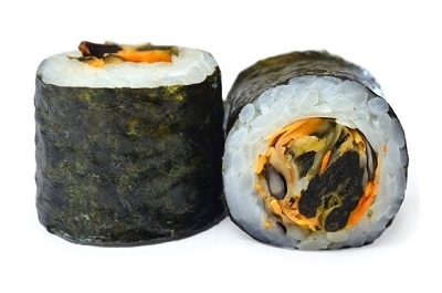 Классический ролл острые мидии