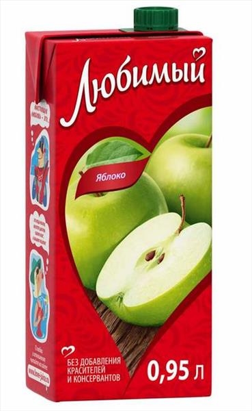 Сок Любимый 1л.